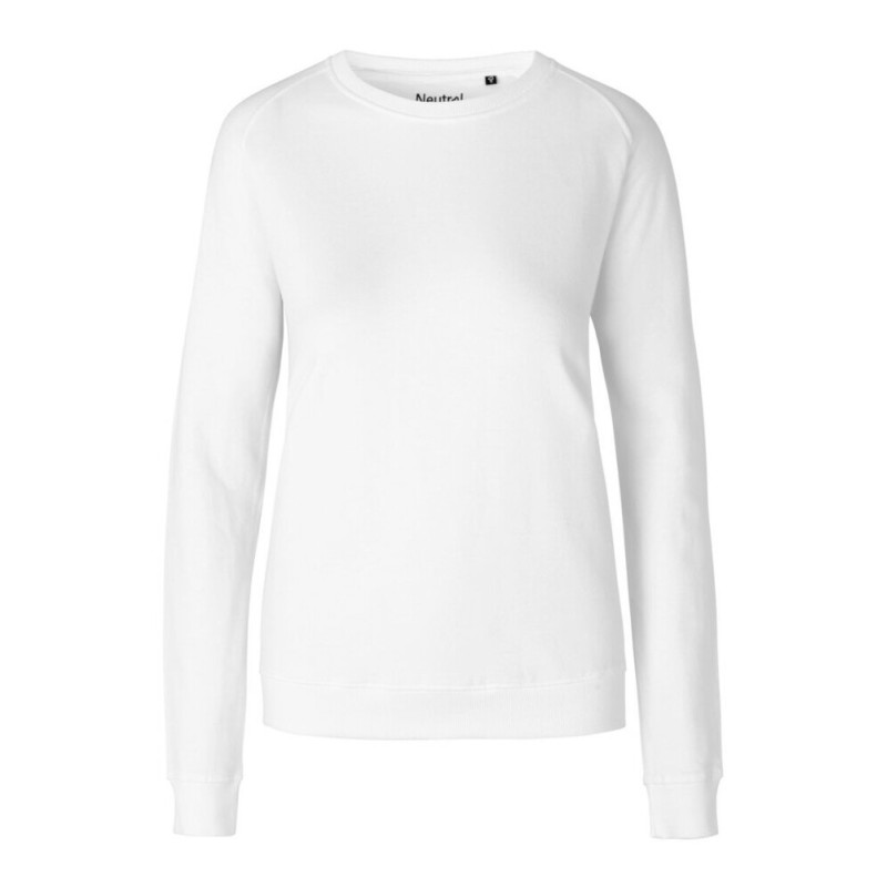 Sweat-shirt femme manches raglan en coton BIO commerce équitable, 300 g/m²