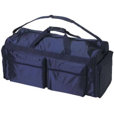 Grand sac de sport classique en nylon avec 4 poches zippées