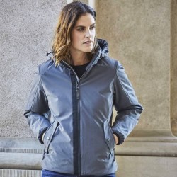 Veste Adventure déperlante pour femme, capuche amovible
