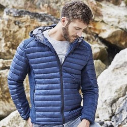 Veste doudoune d'extérieur pour homme hydrofuge et ajusté