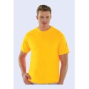 T-shirt de sport homme respirant en micro polyester, séchage rapide, 145 g/m²