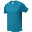 T-shirt de sport homme respirant en micro polyester, séchage rapide, 145 g/m²