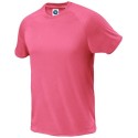 T-shirt de sport homme respirant en micro polyester, séchage rapide, 145 g/m²