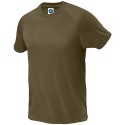 T-shirt de sport homme respirant en micro polyester, séchage rapide, 145 g/m²