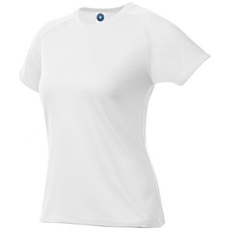 T-shirt de sport femme respirant en micro polyester, séchage rapide, 145 g/m²