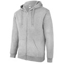 Sweat-shirt premium zippé à capuche, poches frontales, 300 g/m²