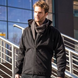 Veste polaire imperméable 3 couches coupe-vent, respirante et imperméable, 370 g/m²