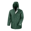 Parka d'hiver pour adulte avec col remonté à doublure polaire