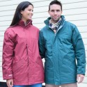 Parka d'hiver pour adulte avec col remonté à doublure polaire