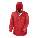 Parka d'hiver pour adulte avec col remonté à doublure polaire
