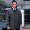 Parka imperméable style urbain veste intérieure détachable, 200 g/m²