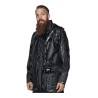 Veste de pluie imperméable et coupe-vent à capuche, 345 g/m²