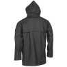 Veste de pluie imperméable et coupe-vent à capuche, 345 g/m²