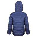 Doudoune enfant super douce, légère et chaude, capuche intégrée