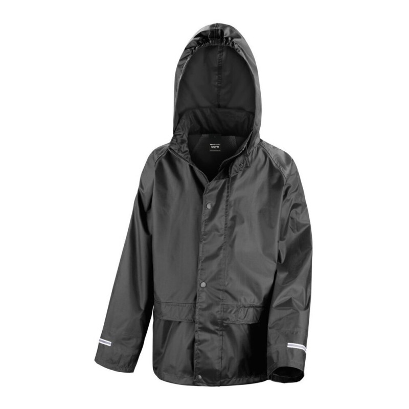 Veste enfant à capuche coupe-vent et imperméable