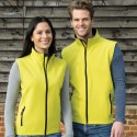 Bodywarmer softshell imprimable femme waterproof et coupe-vent