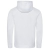 Sweat hoodie de sport en polyester, cordons de serrage unis, 200 g/m²