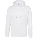 Sweat hoodie de sport en polyester, cordons de serrage unis, 200 g/m²