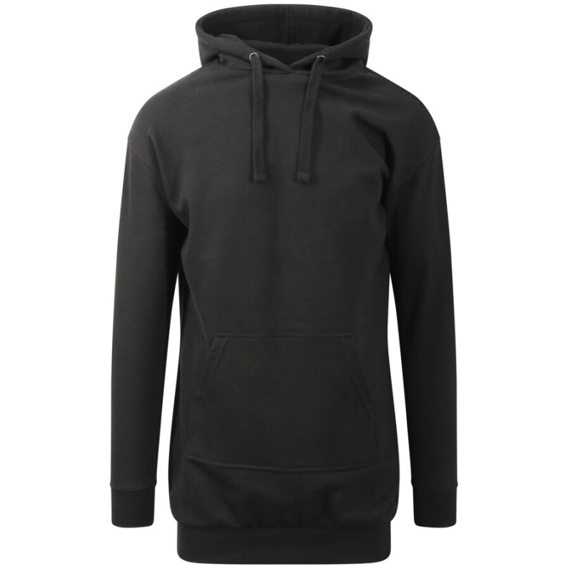 Sweat robe Hoodie extra long et ample, 280 g/m²