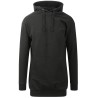 Sweat robe Hoodie extra long et ample, 280 g/m²