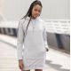 Sweat robe Hoodie extra long et ample, 280 g/m²