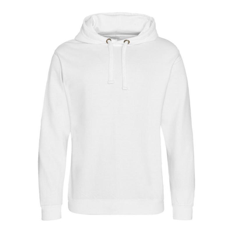 Sweat capuche print hoodie sans poches, grande surface de marquage, 280 g/m²