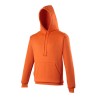 Sweat hoodie à capuche couleurs électriques cordons plats, 280 g/m²