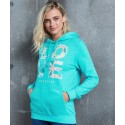 Sweat capuche femme ton sur ton College Hoodie, coupe féminine, 280 g/m²