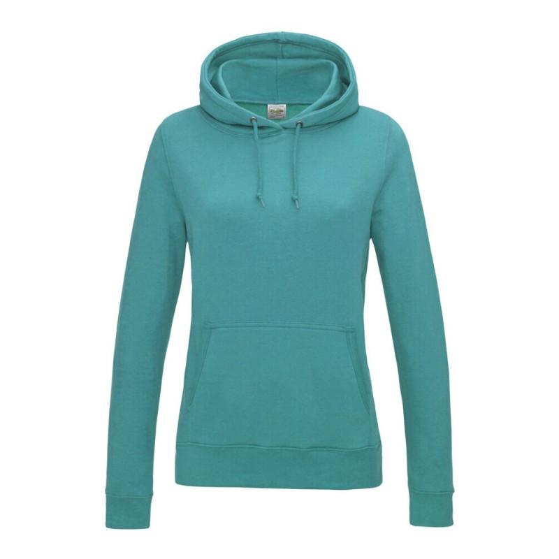 Sweat capuche femme ton sur ton College Hoodie, coupe féminine, 280 g/m²