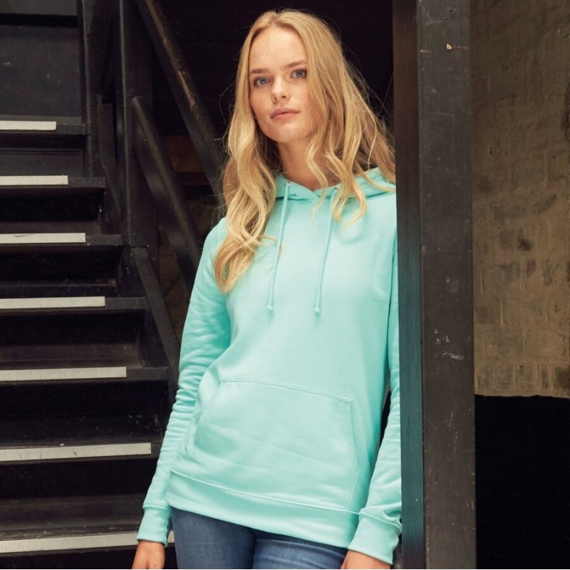 Sweat capuche femme ton sur ton College Hoodie, coupe féminine, 280 g/m²