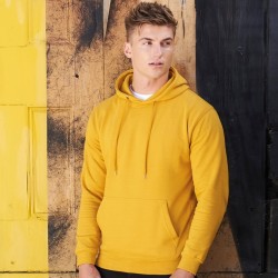 Sweat à capuche en coton BIO et polyester recyclé, 280 g/m²