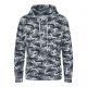 Sweat hoodie à capuche camouflage, 280 g/m²