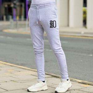 Pantalon de jogging homme moderne, coupe cintrée, 280 g/m²