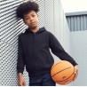 Sweat zippé à capuche enfant ton sur ton Zoodie, 280 g/m²