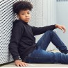 Sweat zippé à capuche enfant ton sur ton Zoodie, 280 g/m²