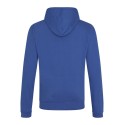 Sweat à capuche zippé bicolore, passage écouteurs, 280 g/m²