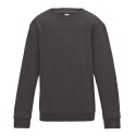 Sweat enfant set in ton sur ton col rond, manches droites, 280 g/m²