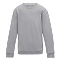 Sweat enfant set in ton sur ton col rond, manches droites, 280 g/m²