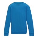 Sweat enfant set in ton sur ton col rond, manches droites, 280 g/m²