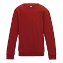 Sweat enfant set in ton sur ton col rond, manches droites, 280 g/m²