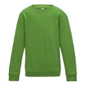 Sweat enfant set in ton sur ton col rond, manches droites, 280 g/m²