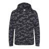 Sweat hoodie enfant à capuche camouflage, 280 g/m²