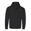 Sweat à capuche bicolore, passage écouteurs, 280 g/m²