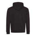 Sweat à capuche bicolore, passage écouteurs, 280 g/m²