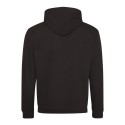 Sweat à capuche bicolore, passage écouteurs, 280 g/m²
