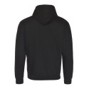 Sweat à capuche bicolore, passage écouteurs, 280 g/m²