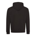 Sweat à capuche bicolore, passage écouteurs, 280 g/m²