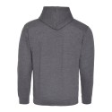 Sweat à capuche bicolore, passage écouteurs, 280 g/m²