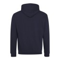 Sweat à capuche bicolore, passage écouteurs, 280 g/m²