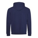 Sweat à capuche bicolore, passage écouteurs, 280 g/m²